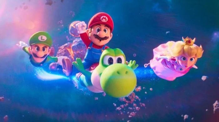 Cảnh trong phim "The Super Mario Galaxy Movie". Ảnh: Universal Pictures