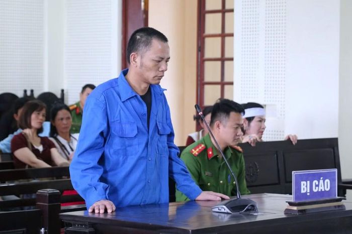 Bị cáo Nguyễn Anh Tuấn nhận bản án 10 năm tù.