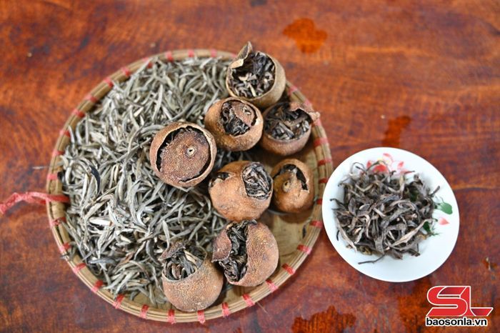 Các sản phẩm trà phổ nhĩ, bạch trà, phổ nhĩ quýt được làm từ chè shan tuyết cổ thụ Tà Xùa.
