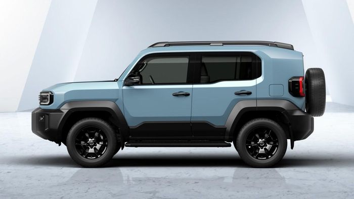 Toyota Land Cruiser FJ được trang bị khung gần rời . Ảnh: Toyota