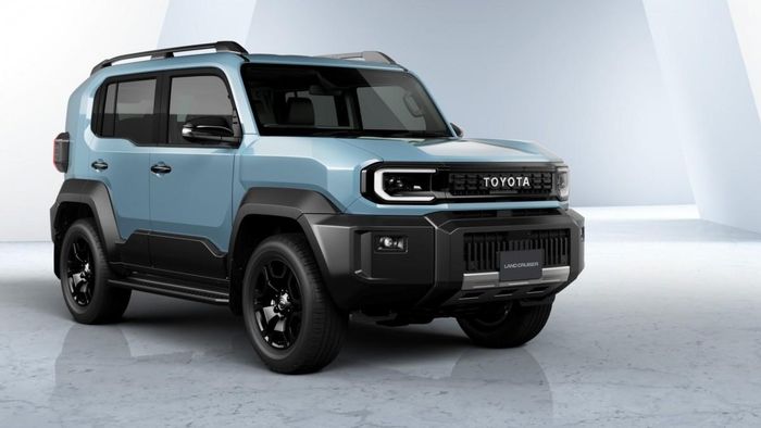 Toyota Land Cruiser FJ có thiết kế vuông vức. Ảnh: Toyota