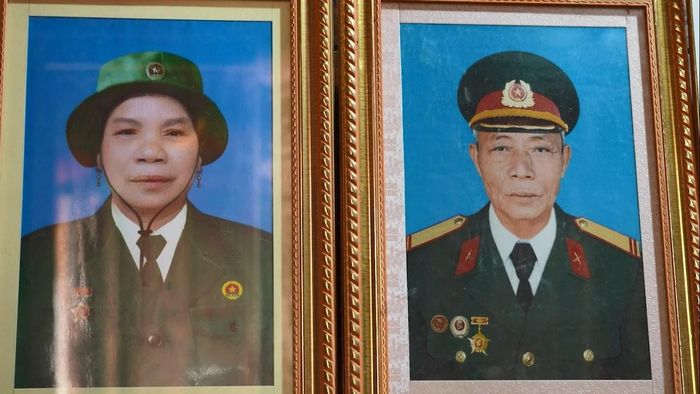 Hai vợ chồng cựu TNXP Lê Xuân Năm và Lê Thị Sáo