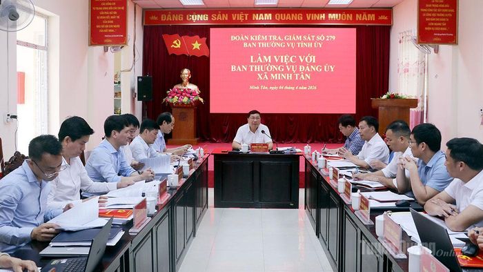 Quang cảnh buổi kiểm tra, giám sát.