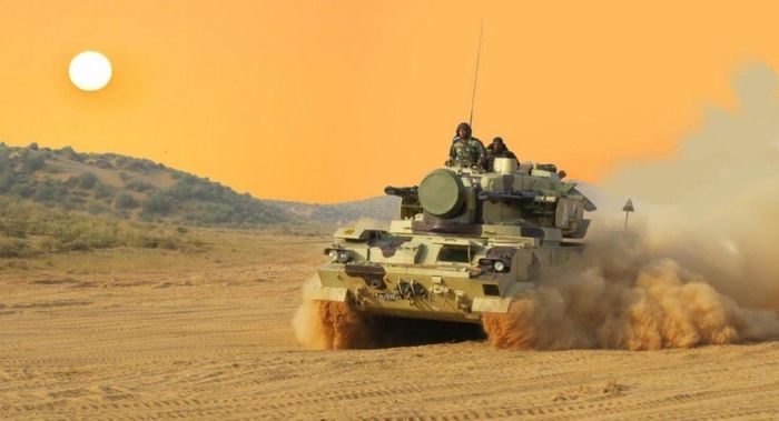 Hệ thống phòng không Tunguska của Ấn Độ. Ảnh: minh họa từ nguồn mở/defence-ua.com