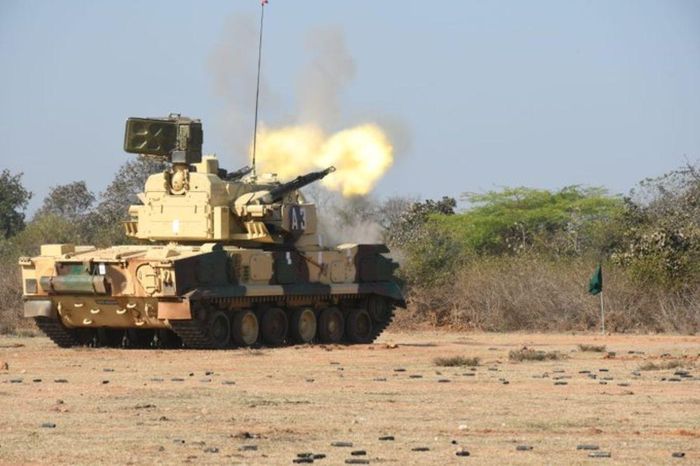 Hệ thống phòng không Tunguska của Ấn Độ. Ảnh: minh họa từ nguồn mở/defence-ua.com