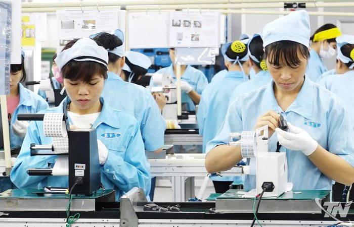 Nhập khẩu linh kiện điện tử trên địa bàn tỉnh tăng mạnh trong những tháng đầu năm nay.