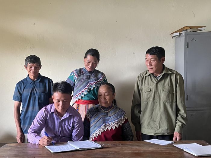 Sau hơn 12 năm triển khai Luật Hòa giải ở cơ sở, hệ thống tổ hòa giải đã được thiết lập rộng khắp trên cả nước. Ảnh: Thanh Nhàn