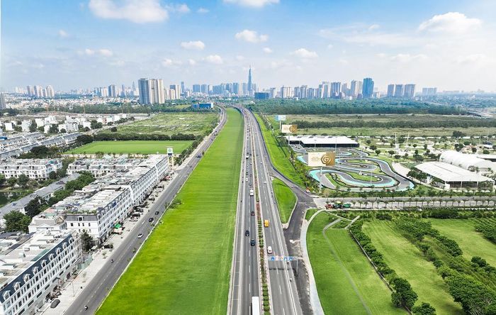 Khu đô thị quốc tế The Global City nằm tại “tam giác động lực” của khu Đông