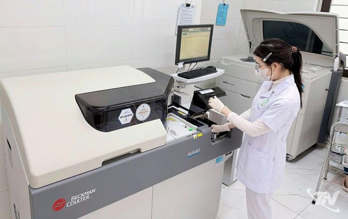 Tỉnh Thái Nguyên khuyến khích các cơ sở y tế đầu tư thiết bị, đáp ứng nhu cầu khám, chữa bệnh của người dân. Ảnh T.L