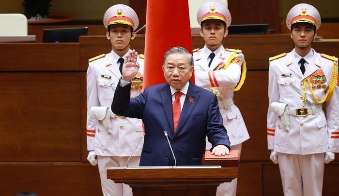 Chủ tịch nước Cộng hòa xã hội chủ nghĩa Việt Nam Tô Lâm tuyên thệ nhậm chức
