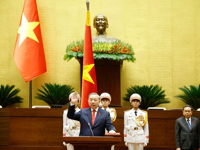 Chủ tịch nước Cộng hòa xã hội chủ nghĩa Việt Nam Tô Lâm tuyên thệ nhậm chức