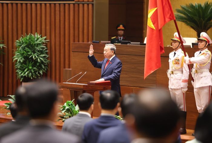 Chủ tịch nước Cộng hòa xã hội chủ nghĩa Việt Nam Tô Lâm tuyên thệ nhậm chức
