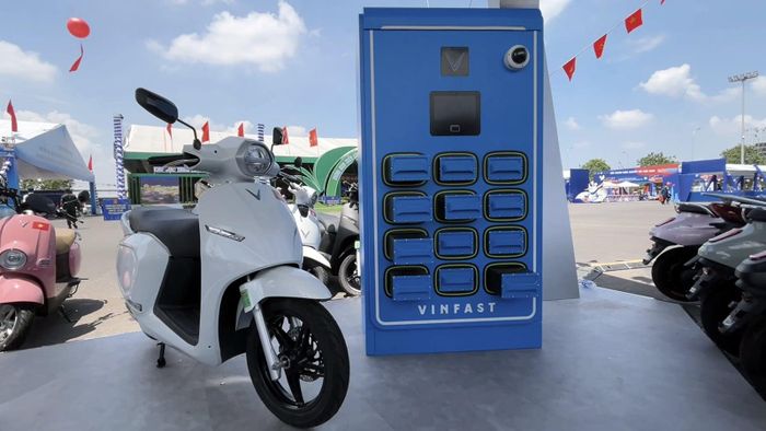 VinFast muốn phủ sóng 45.000 tủ đổi pin trên toàn quốc. Ảnh: ST