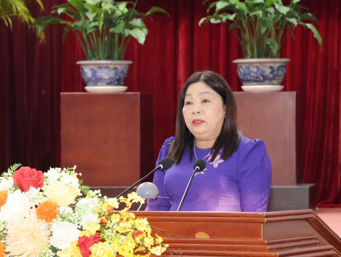 Bà Mã Thị Tươi, Phó Chủ tịch Thường trực Hội đồng nhân dân TP Cần Thơ đánh giá cao kết quả công tác bầu cử.
