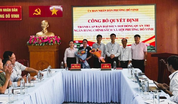 Khánh Hòa đã hoàn thành việc thành lập Ban đại diện Hội đồng quản trị NHCSXH tại 64/64 xã, phường, đặc khu.