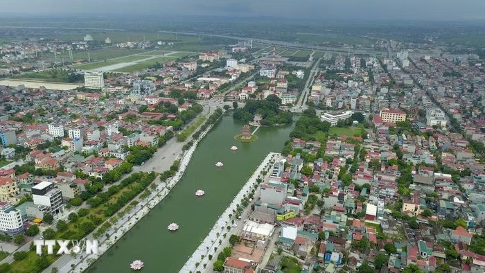 Thành phố Hoa Lư, tỉnh Ninh Bình. (Ảnh: Minh Đức/TTXVN)