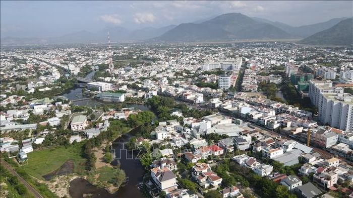 Khu đô thị phía Tây phường Nha Trang, tỉnh Khánh Hòa. Ảnh: Phan Sáu/TTXVN