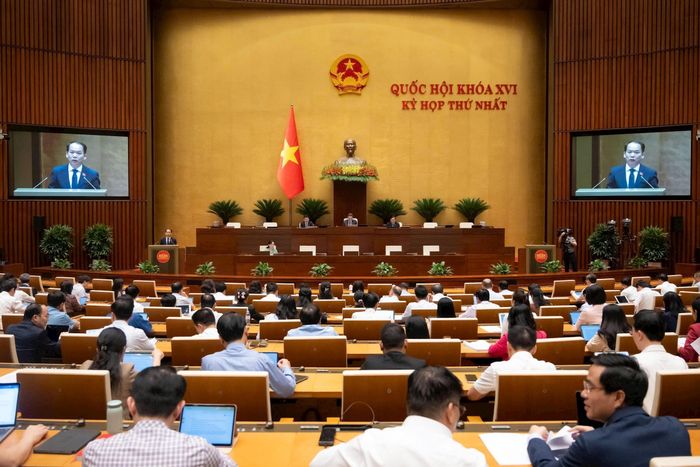 Quang cảnh phiên làm việc sáng 9-4. Ảnh: media.quochoi.vn