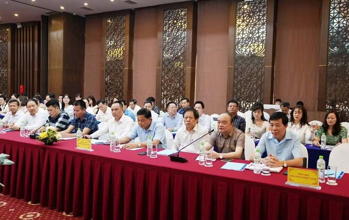 Đại diện các doanh nghiệp, hợp tác xã trên địa bàn tỉnh tham dự hội nghị.