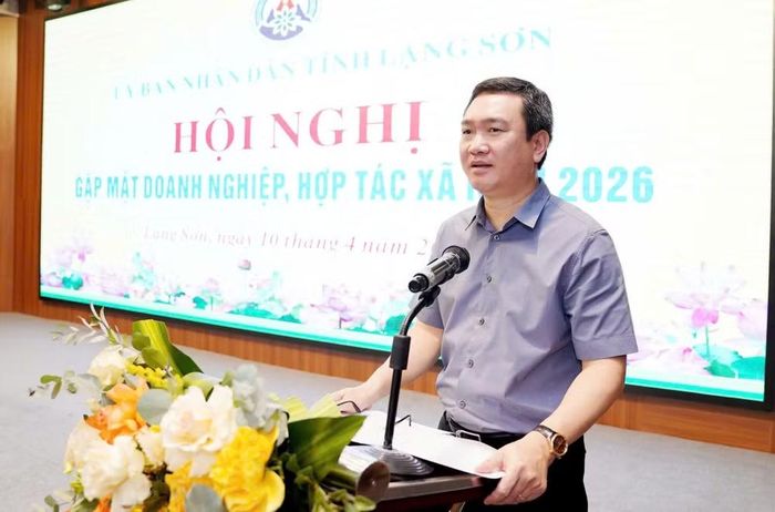 Đồng chí Nguyễn Cảnh Toàn, Phó Bí thư Tỉnh ủy, Chủ tịch Ủy ban nhân dân tỉnh Lạng Sơn phát biểu kết luận hội nghị.