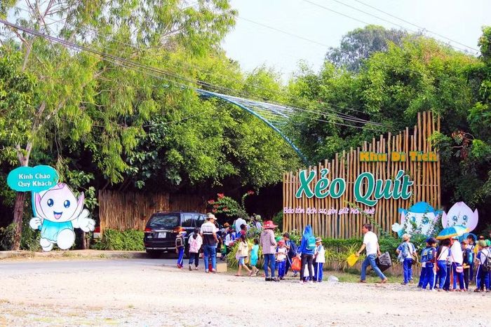 Khu Di tích Xẻo Quít, một trong những địa điểm thu hút du khách khi đặt chân đến Đồng Tháp.