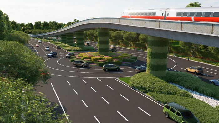 Dự án Đường tỉnh ĐT.975 và tàu LRT.