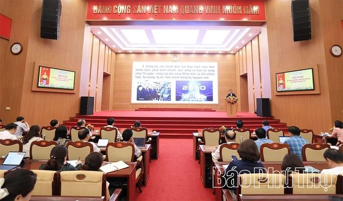 Quang cảnh hội nghị tập huấn.