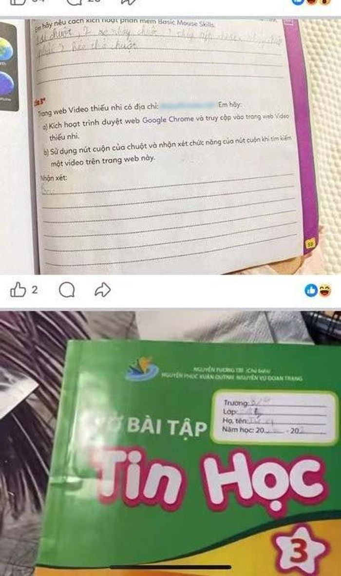 Ảnh do phụ huynh cung cấp.