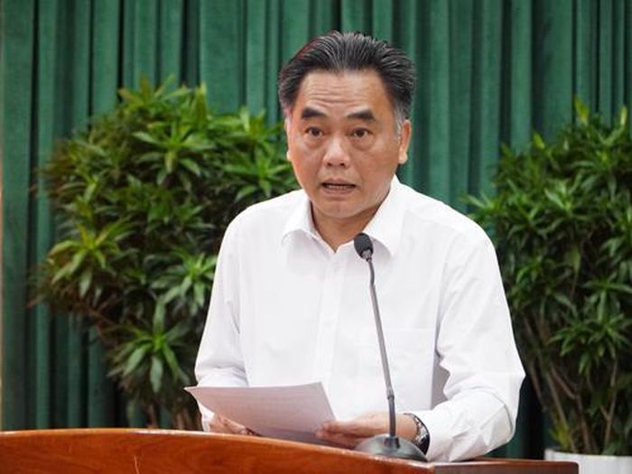 Ông Nguyễn Lộc Hà phát biểu tại hội nghị