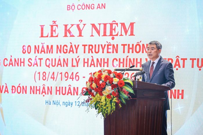 Thủ tướng Lê Minh Hưng phát biểu tại Lễ kỷ niệm.