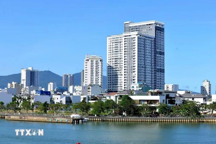 Nhiều dự án căn hộ ở Đà Nẵng được hình thành. (Ảnh: Hải Âu/TTXVN)