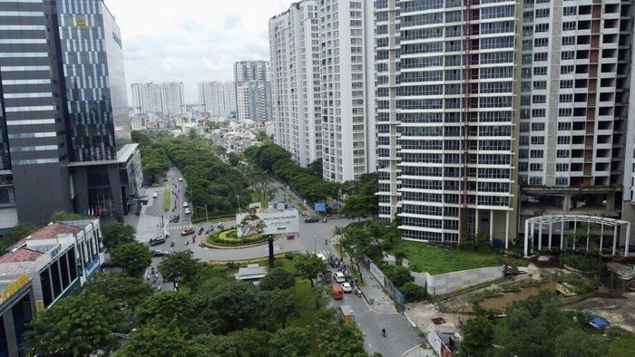 Nếu đường Nguyễn Hữu Cảnh là đại diện khu trung tâm, thì đường Nguyễn Hữu Thọ là ví dụ điển hình cho trục phát triển về phía Nam. 