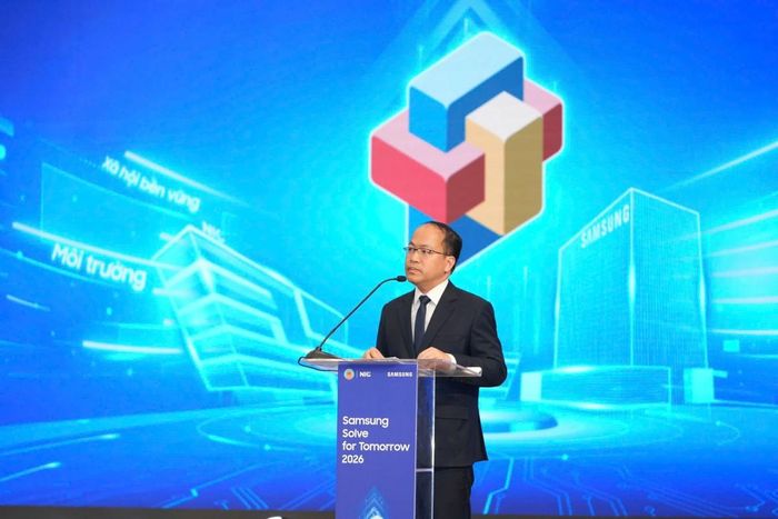 Ông Vũ Quốc Huy Giám đốc Trung tâm Đổi mới sáng tạo Quốc gia (NIC).