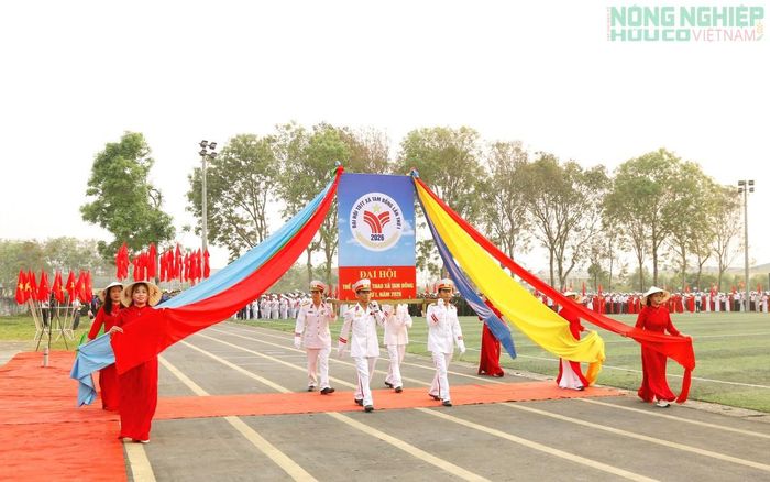 Đại hội thể dục thể thao xã Tam Đồng lần thứ I diễn ra trong không khí phấn khởi thi đua lập thành tích chào mừng thành công các sự kiện lớn của đất nước.