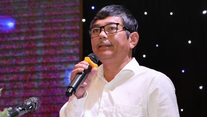 Phó Tổng Biên tập Báo Nông nghiệp và Môi trường Trần Cao phát biểu tại Diễn đàn.