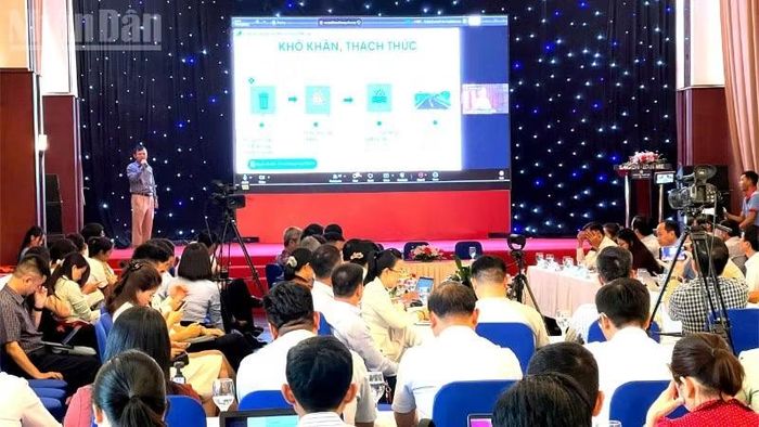 Chi cục trưởng Chi cục Trồng trọt và Bảo vệ thực vật tỉnh Đắk Lắk Nguyễn Hắc Hiển tham luận tại Diễn đàn.