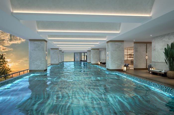 Tòa tháp Thanh Long sở hữu nhiều tiện ích nội khu đẳng cấp. Ảnh: Sun Group