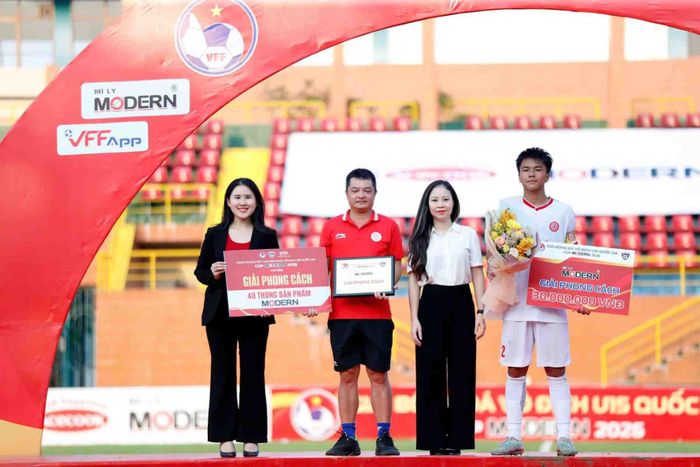 Ngoài danh hiệu Á quân, Thể Công Viettel cũng là đội bóng nhận giải phong cách