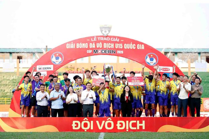 Hà Nội bổ sung thêm một danh hiệu vô địch vào bộ sưu tập