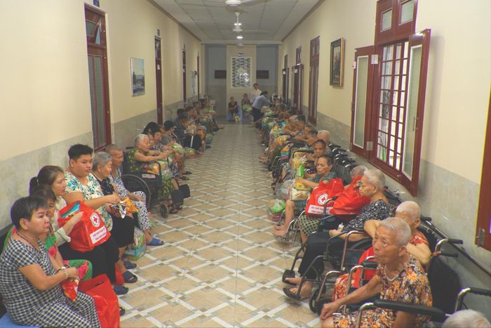 Những phụ nữ nghèo, neo đơn, không nơi nương tựa được nuôi dưỡng tại Mái ấm Thiên Phước