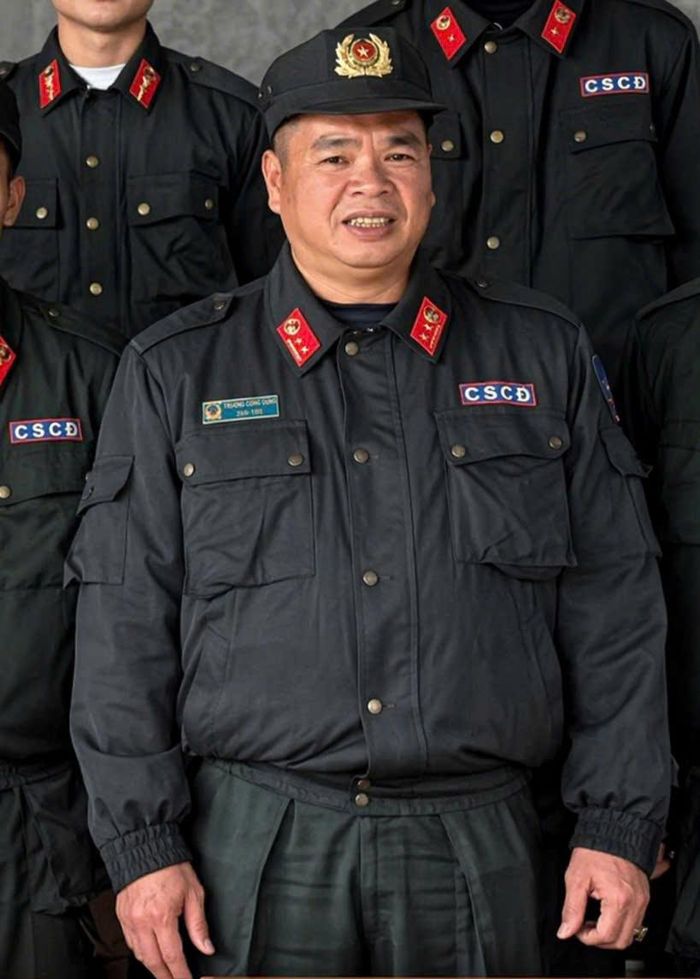 Trung tá Lương Việt Khánh, Đội trưởng đội Cảnh sát cơ động.