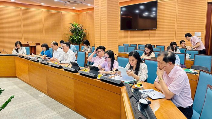 Đại biểu tham dự, thảo luận tại hội nghị. Ảnh: Thành Nam