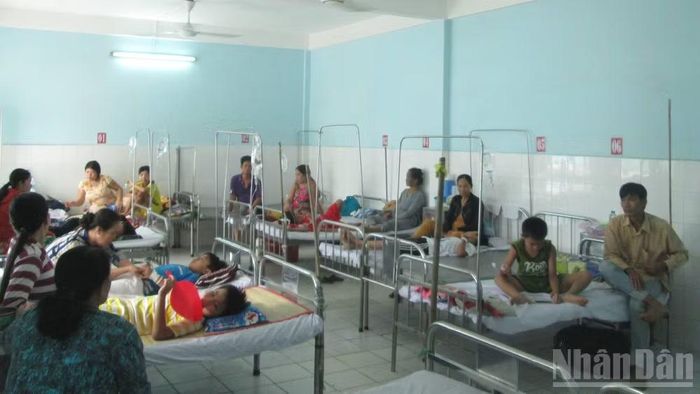An Giang gia tăng số ca bệnh sốt xuất huyết.