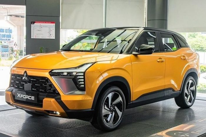 Mitsubishi Xforce bị đối thủ Toyota Yaris Cross bỏ xa. Ảnh: MMV