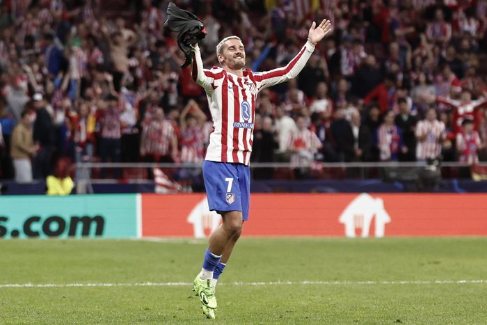 Griezmann có trận đấu như khiêu vũ. Ảnh: EFE