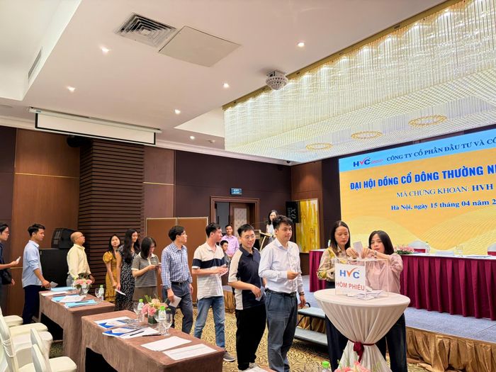 Đại hội thành công với tỷ lệ đồng thuận 100% của cổ đông