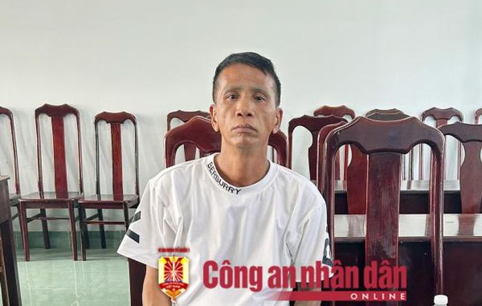 Đối tượng Trần Nhật Trường bị bắt giữ.