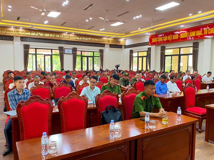 Các đại biểu dự hội nghị tập huấn. Ảnh: Thanh Hà