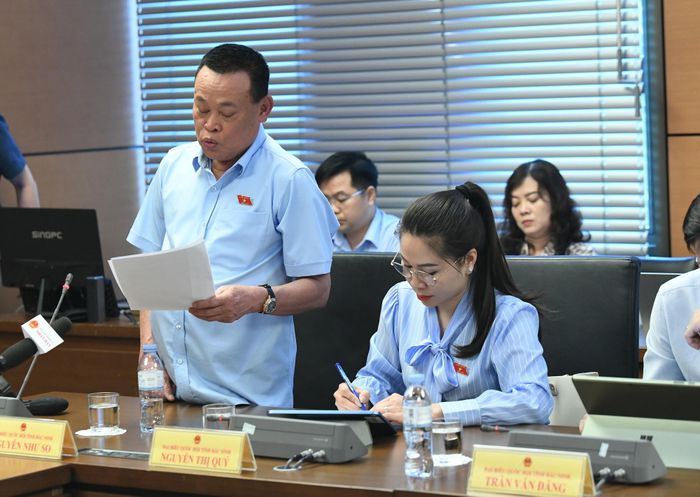 Đại biểu Quốc hội Nguyễn Như So (Đoàn Đại biểu Quốc hội tỉnh Bắc Ninh). Ảnh: Báo Đại biểu Nhân dân.