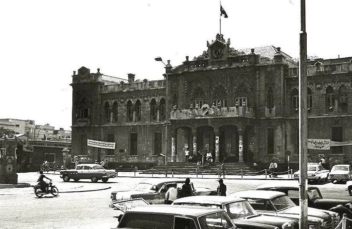 Quảng trường Al Hijaz ở Damascus vào thập niên 1970. Ảnh: Reddit